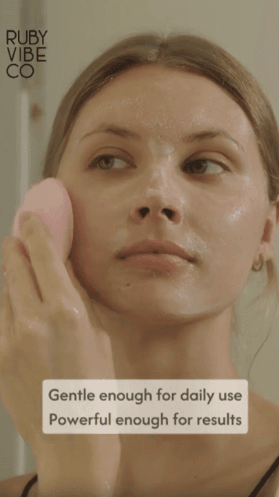 RubyVibeCo Vibe Sonic Facial Cleanser - Customer review for facial cleanser